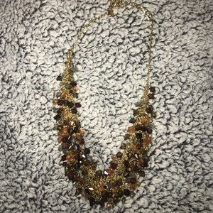 Beaded Fringe Necklace